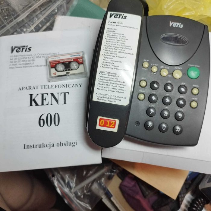 Telefon stacjonarny Veris Kent 600