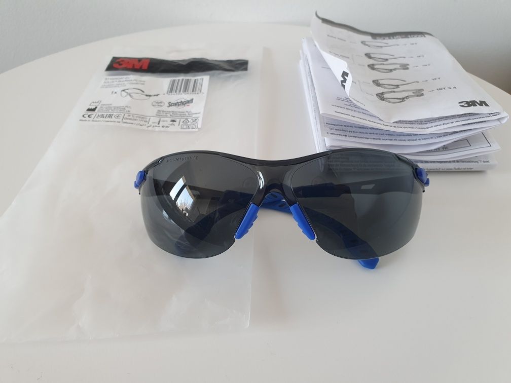 Okulary Ochronne Przyciemniane 3M Solus1000 Okulary Robocze!