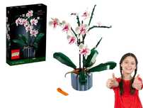LEGO Botanicals Creator Orchidea Zestaw Duży Kwiaty Doniczka Prezent