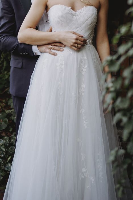 Suknia ślubna rozm M 173+9cm