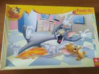 Puzzle Trefl 260 elementów Tom i Jerry dla dzieci powyżej 3 lat