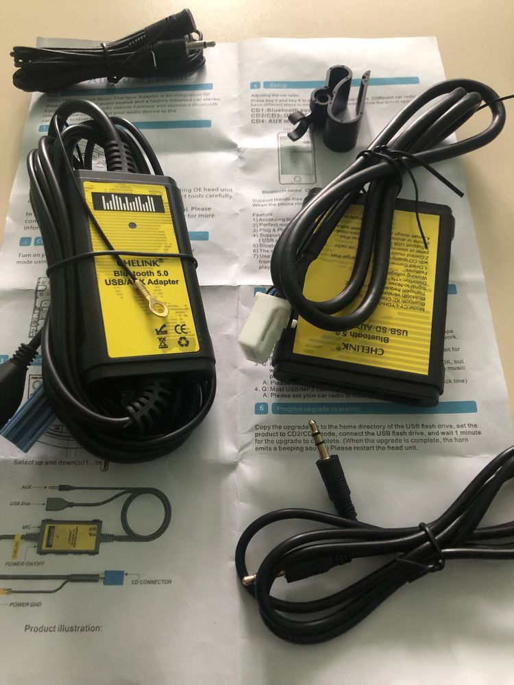 Эмулятор Bluetooth aux usb адаптер VOLKSWAGEN TOYOTA AUDI SKODA SUZUKI