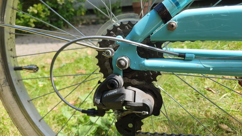 Rower miejski dla dzieci Decathlon Elops Btwin 500