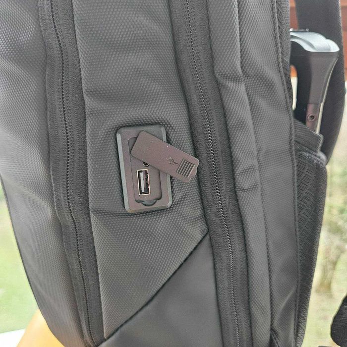 BANGE Plecak Na Laptopa Biznesowy Do Samolotu Turystyczny USB Prezent