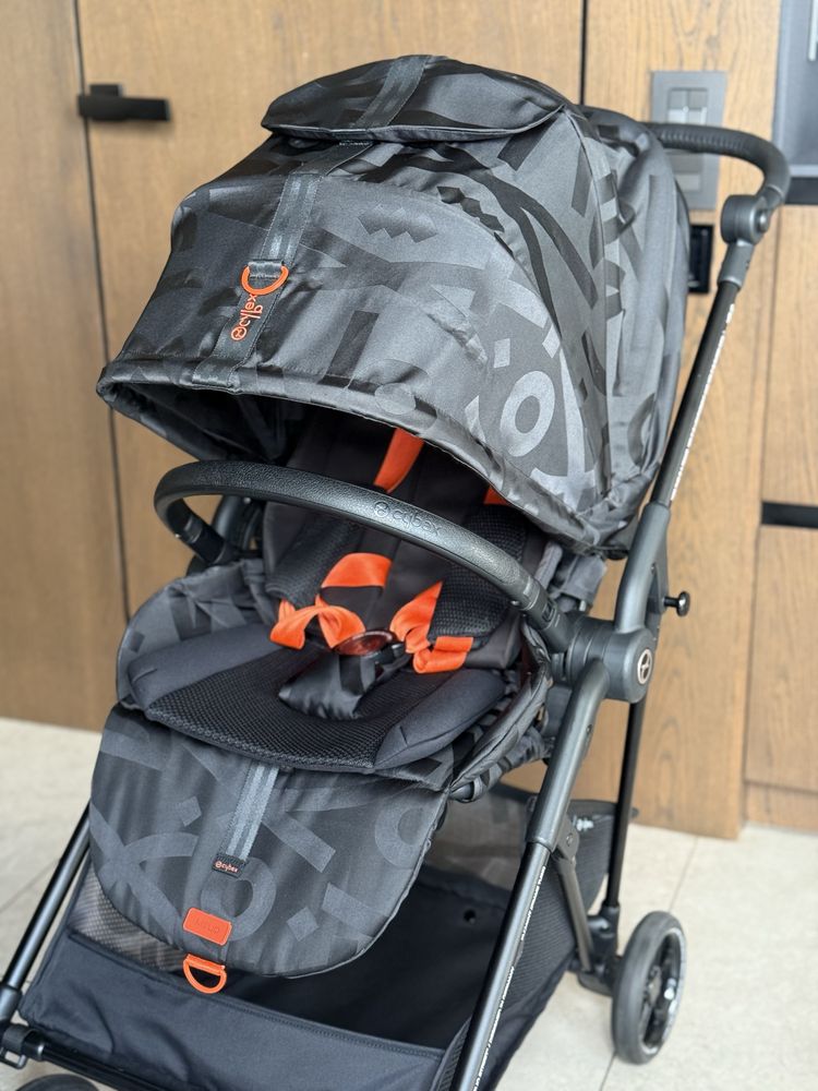 Прогулянкова коляска Cybex Melio Street Real Black