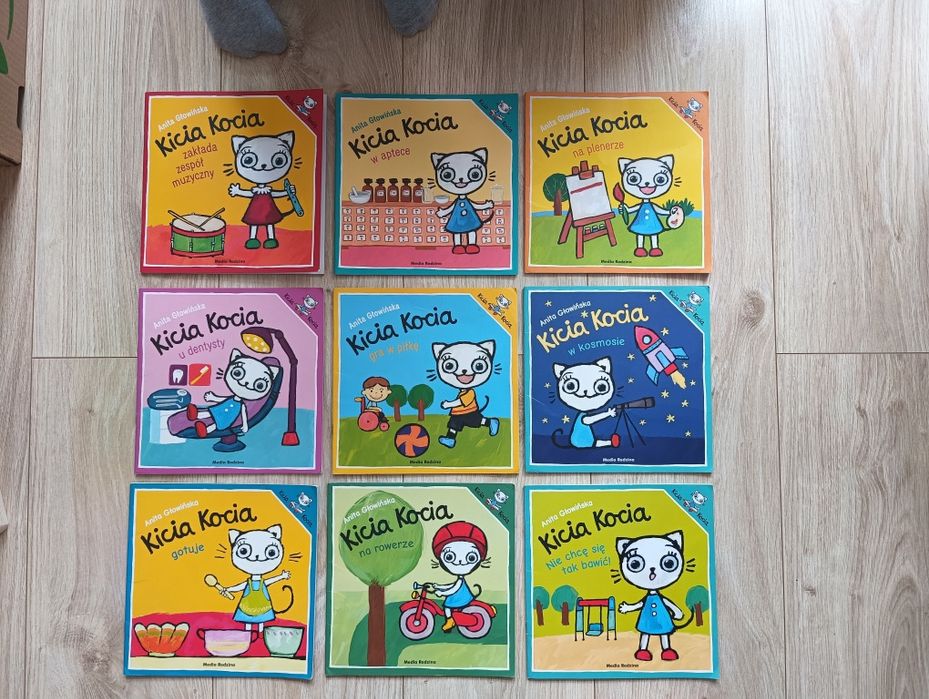 Książki kicia kocia