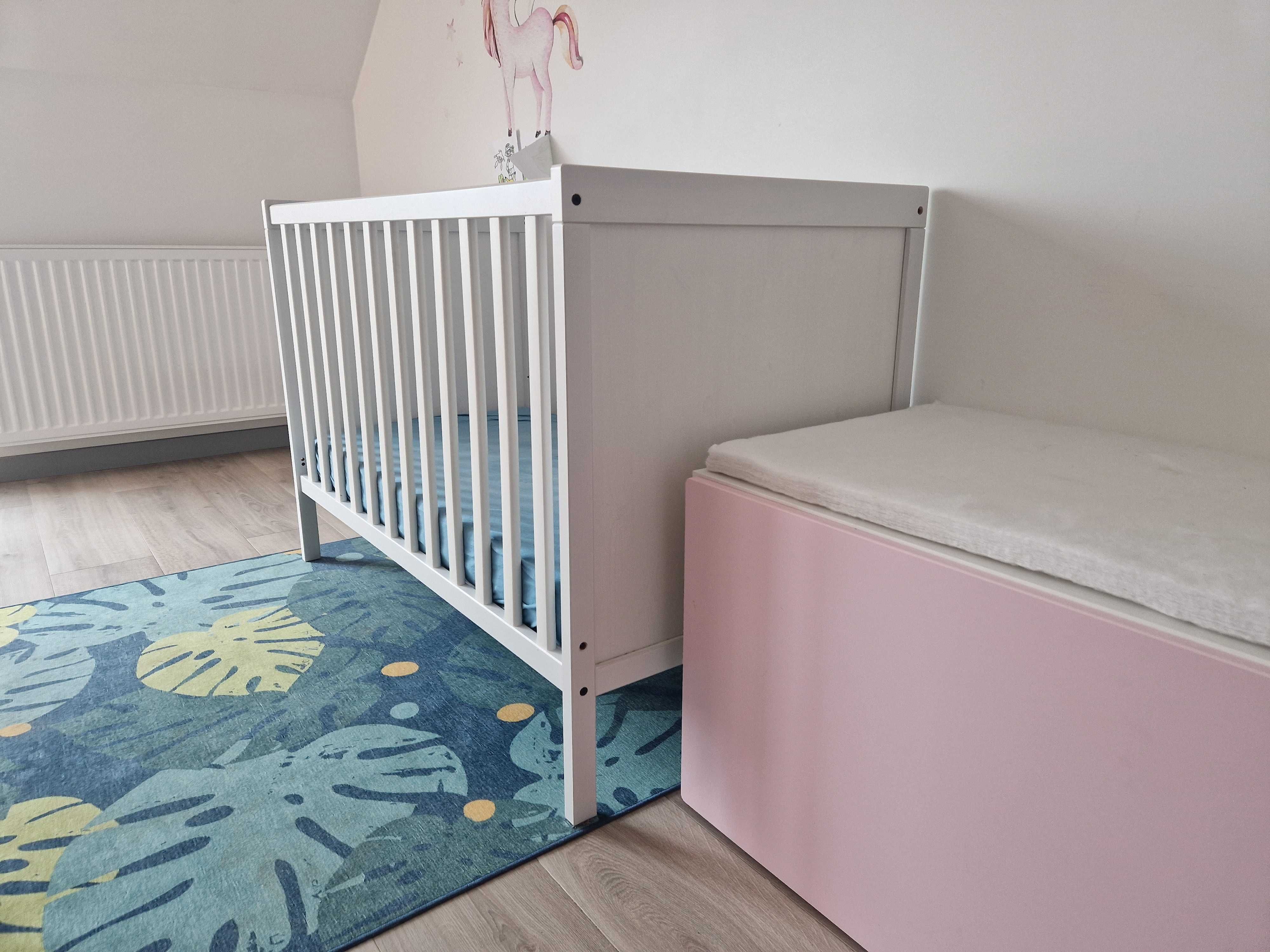 Łóżko dziecięce IKEA Sundvik + materac FikiMiki Prestige