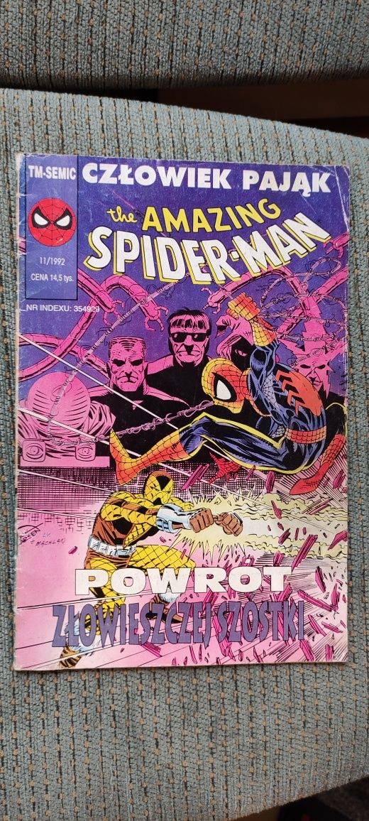 Spider-man 11/92 11/1992 tm-semic