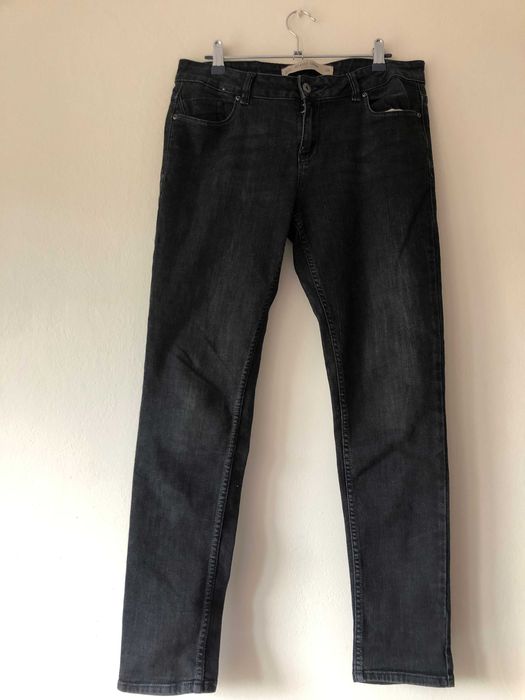 Spodnie dżinsy jeansy czarne Next bawełna Skinny 12R