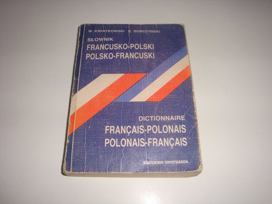 Słownik Francusko-Polski polsko-Francuski Kwiatkowski