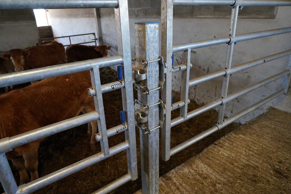 AGRITUBEL panel bramka do obory dla krów bydła