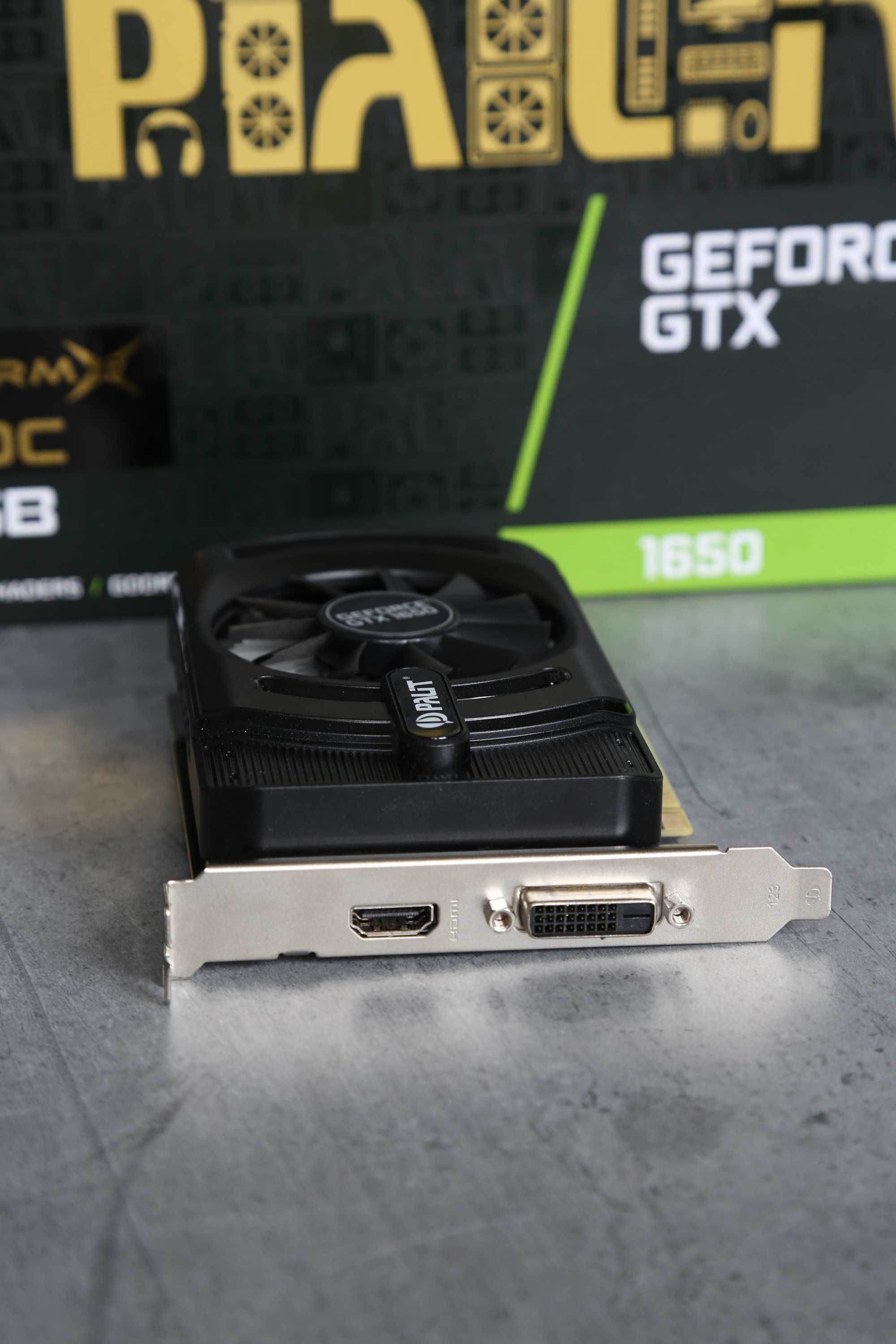 Karta Graficzna GeForce GTX 1650 StormX 4GB GDDR5 128b OC energooszcz.