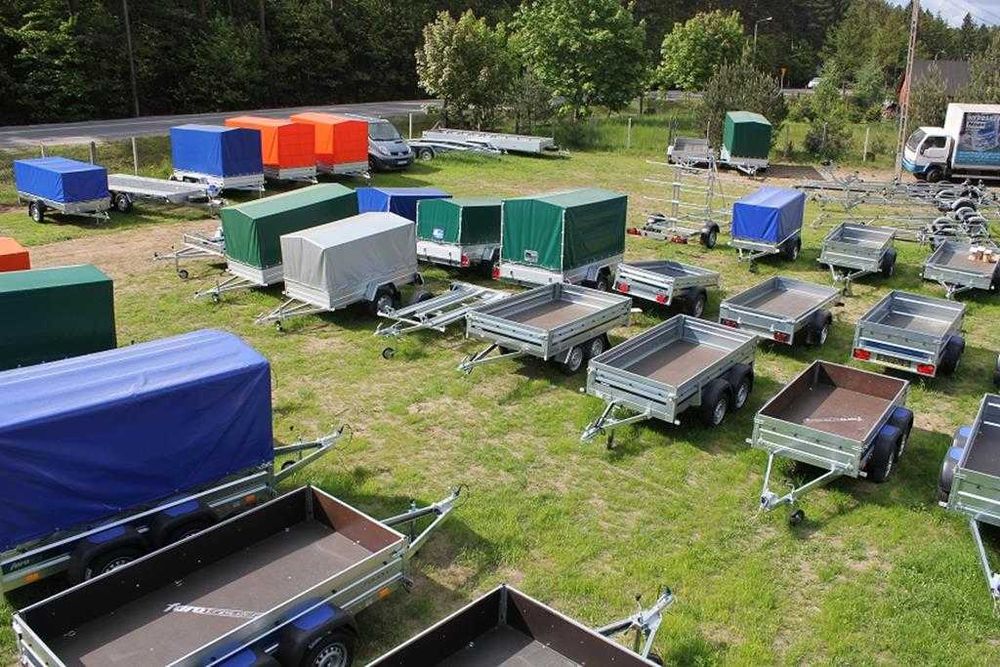 Naprawa sprzedaż przyczep - podłodziowych, lawet, koparkowych, kemping