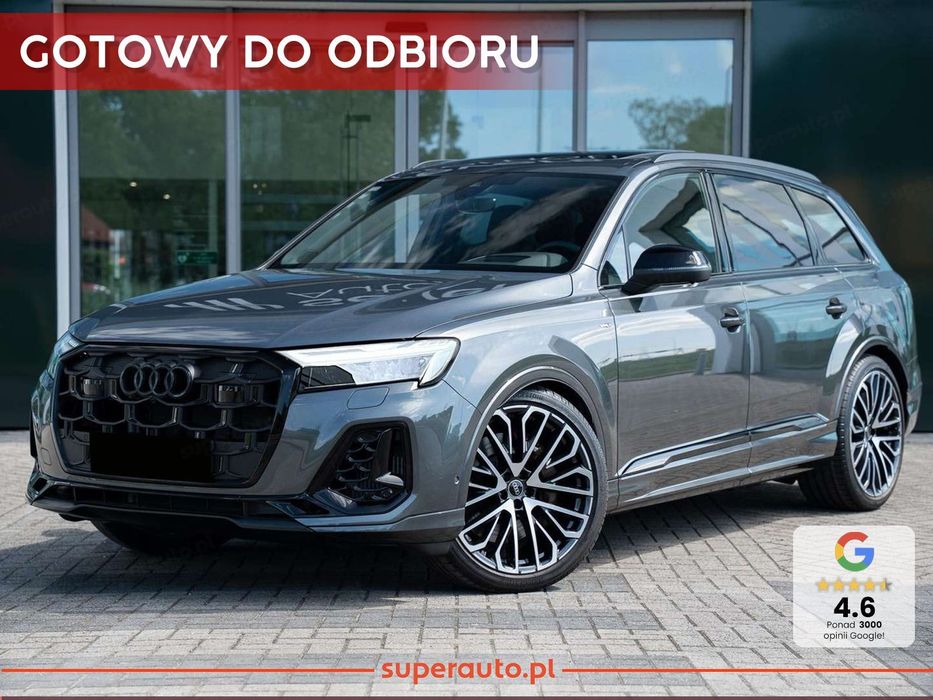 Audi Q7 3.0 50 TDI quattro S Line (286KM) Dach szklany panoramiczny + Hak