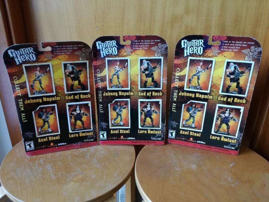 Figuras Guitar Hero Novas e seladas na caixa