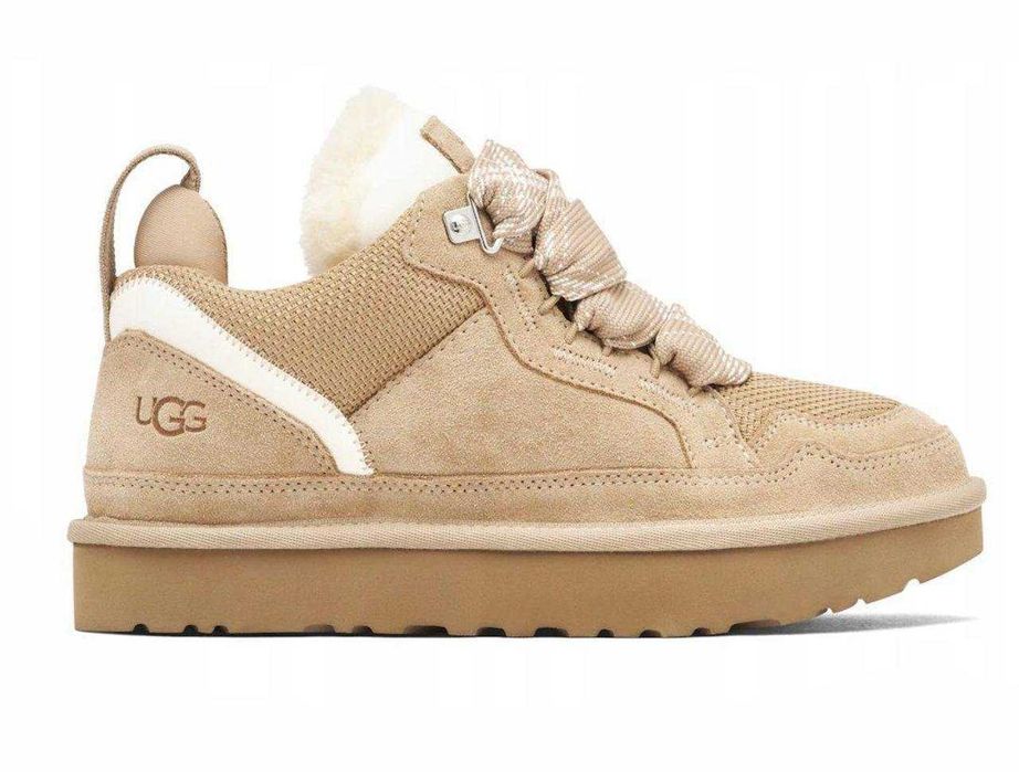 Женские зимние кроссовки UGG Lowmel Sneaker угги с мехом зимові угі