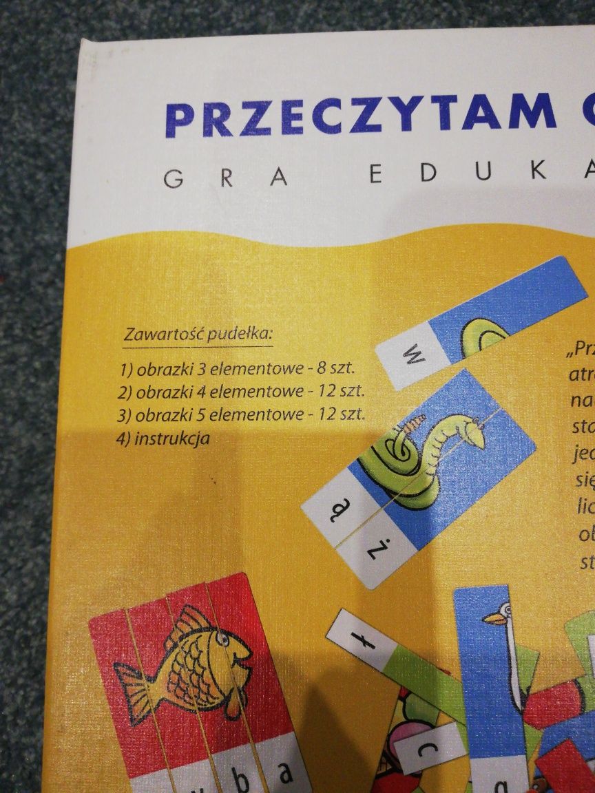 Przeczytam ci mamo. Gra edukacyjna