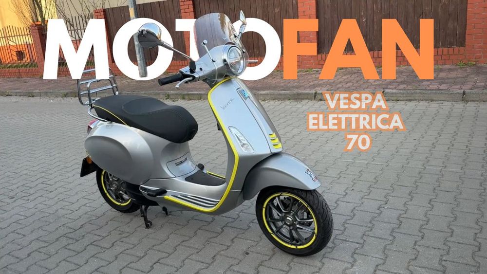 Piaggio Vespa PIAGGIO VESPA ELETTRICA 70 km ! 12.2019r Niemcy Rej PL idealna !