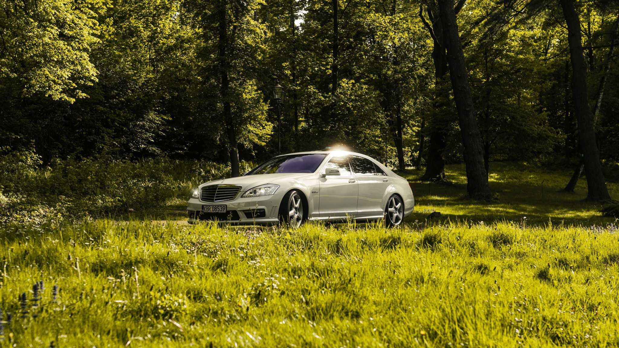 Auto do ślubu Mercedes S63 AMG