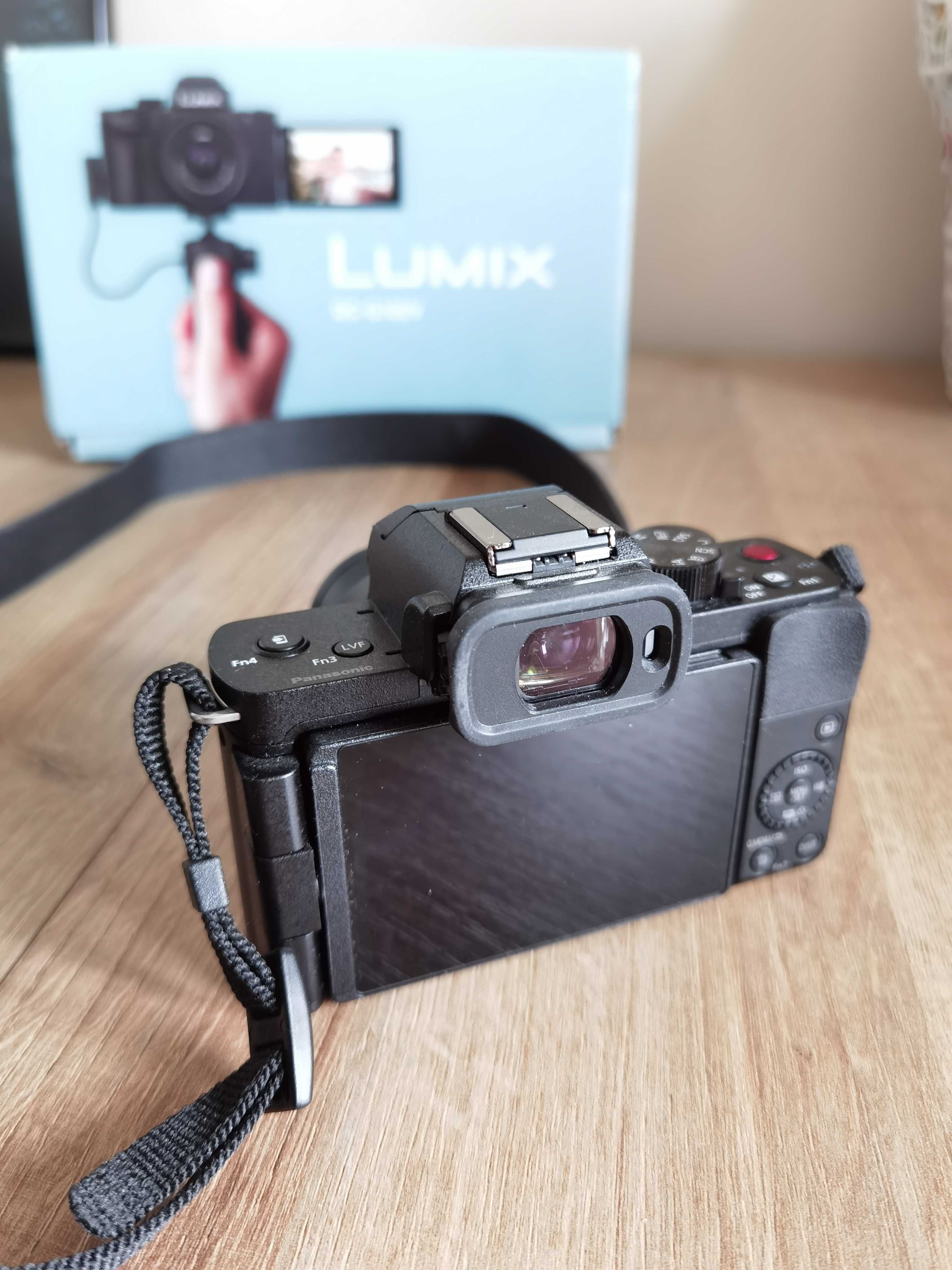 Panasonic lumix DC-G100V statyw aparat do vlogowania bezlusterkowiec