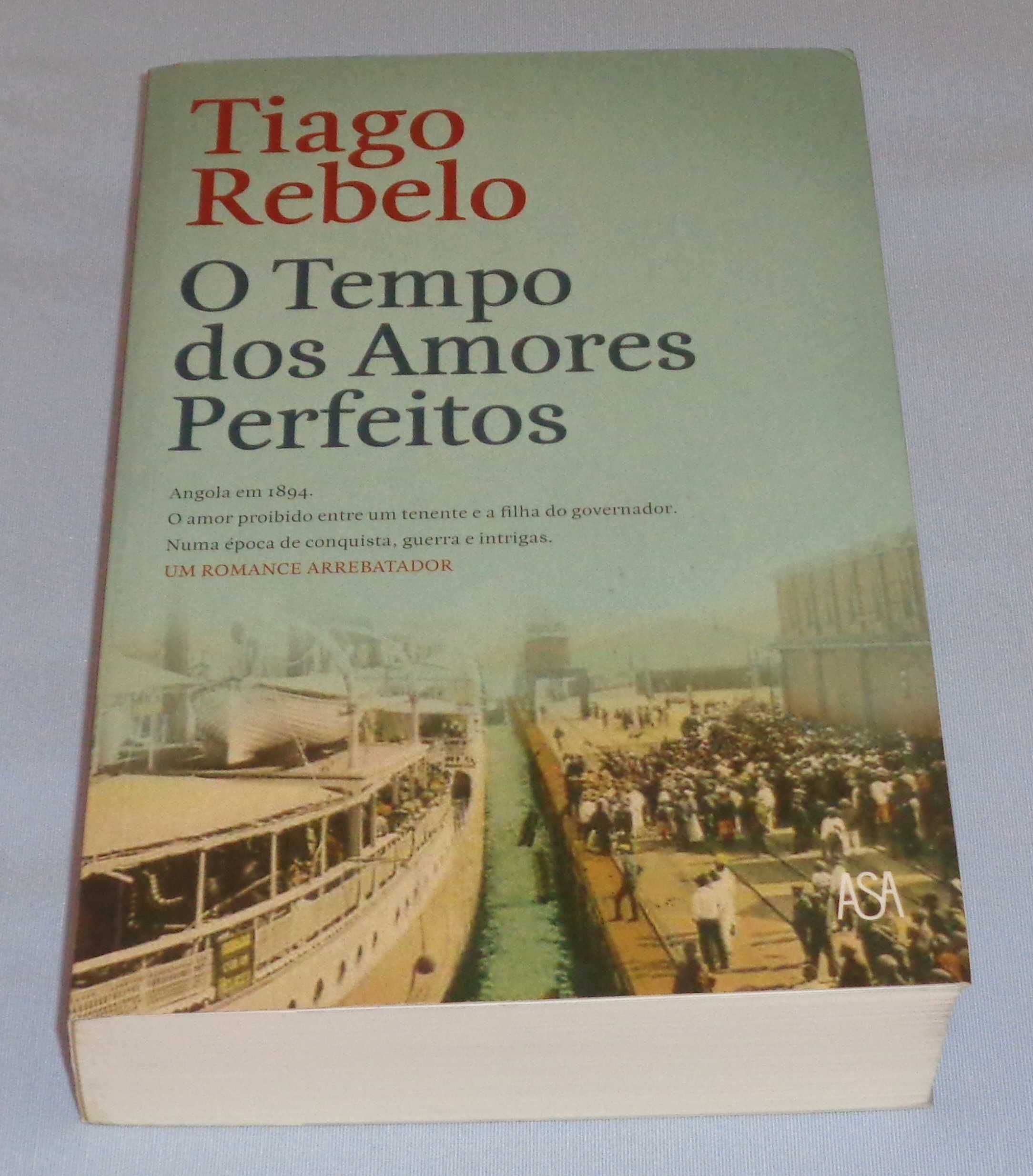 O Tempo dos Amores Perfeitos de Tiago Rebelo (NOVO)