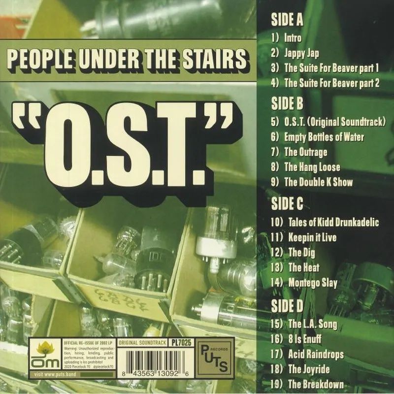 People Under The Stairs - O.S.T. /Winyl/2LP/ FOLIA