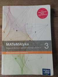 Podręcznik MATeMAtyka 3 zakres podstawowy i rozszerzony