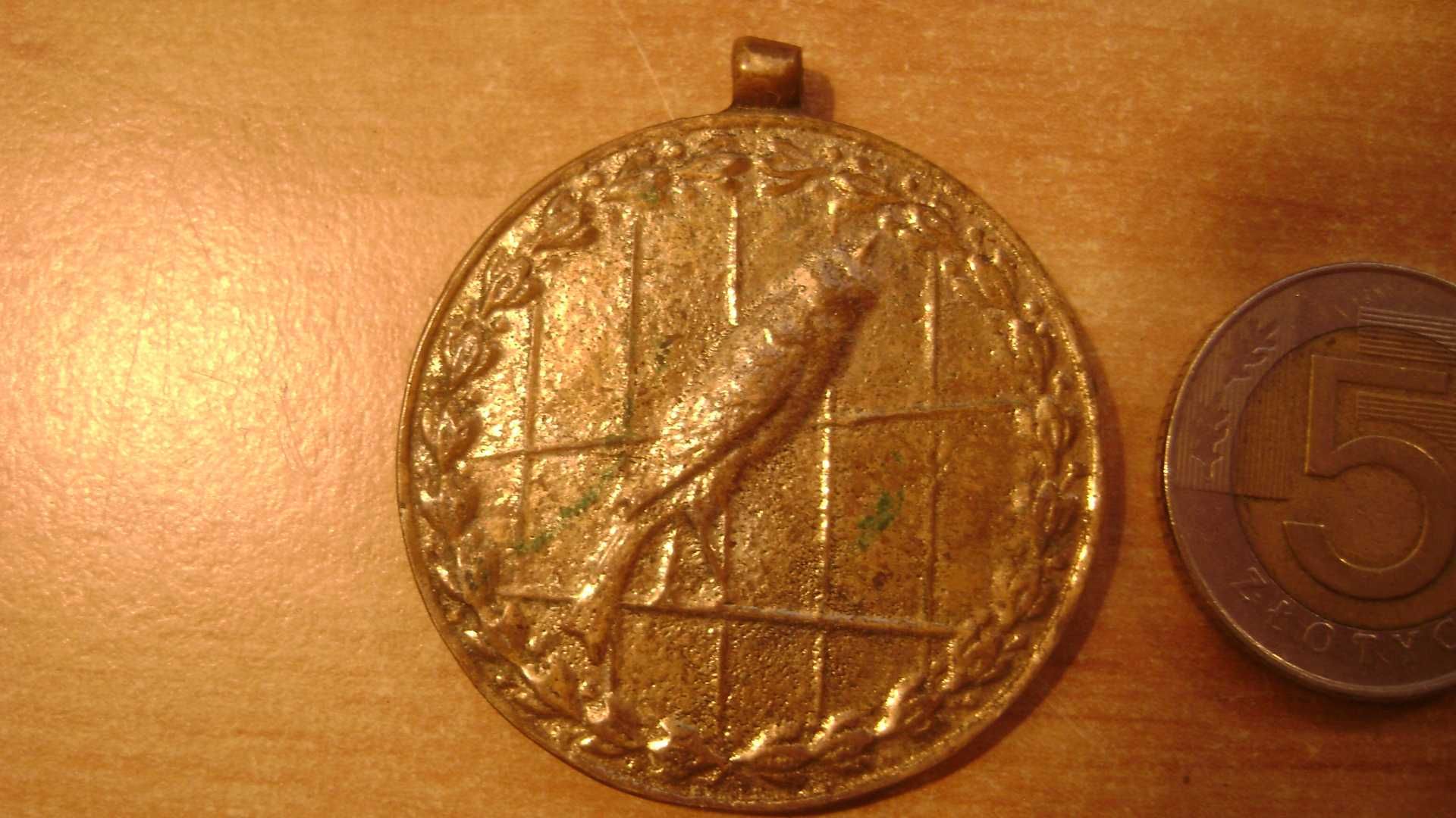 Starocie z PRL - PTAKI = Medal Polski Związek Hodowców Kanarków