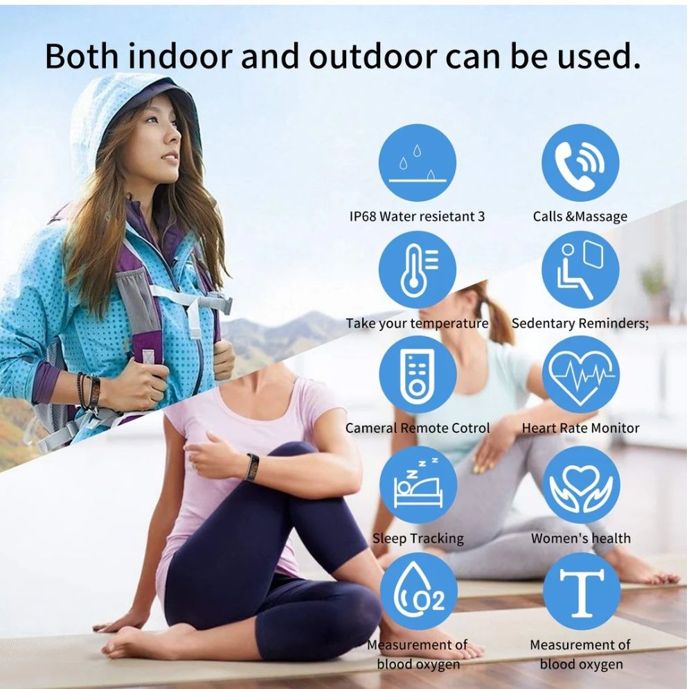 Opaska Smartband fitness tracker 1.11