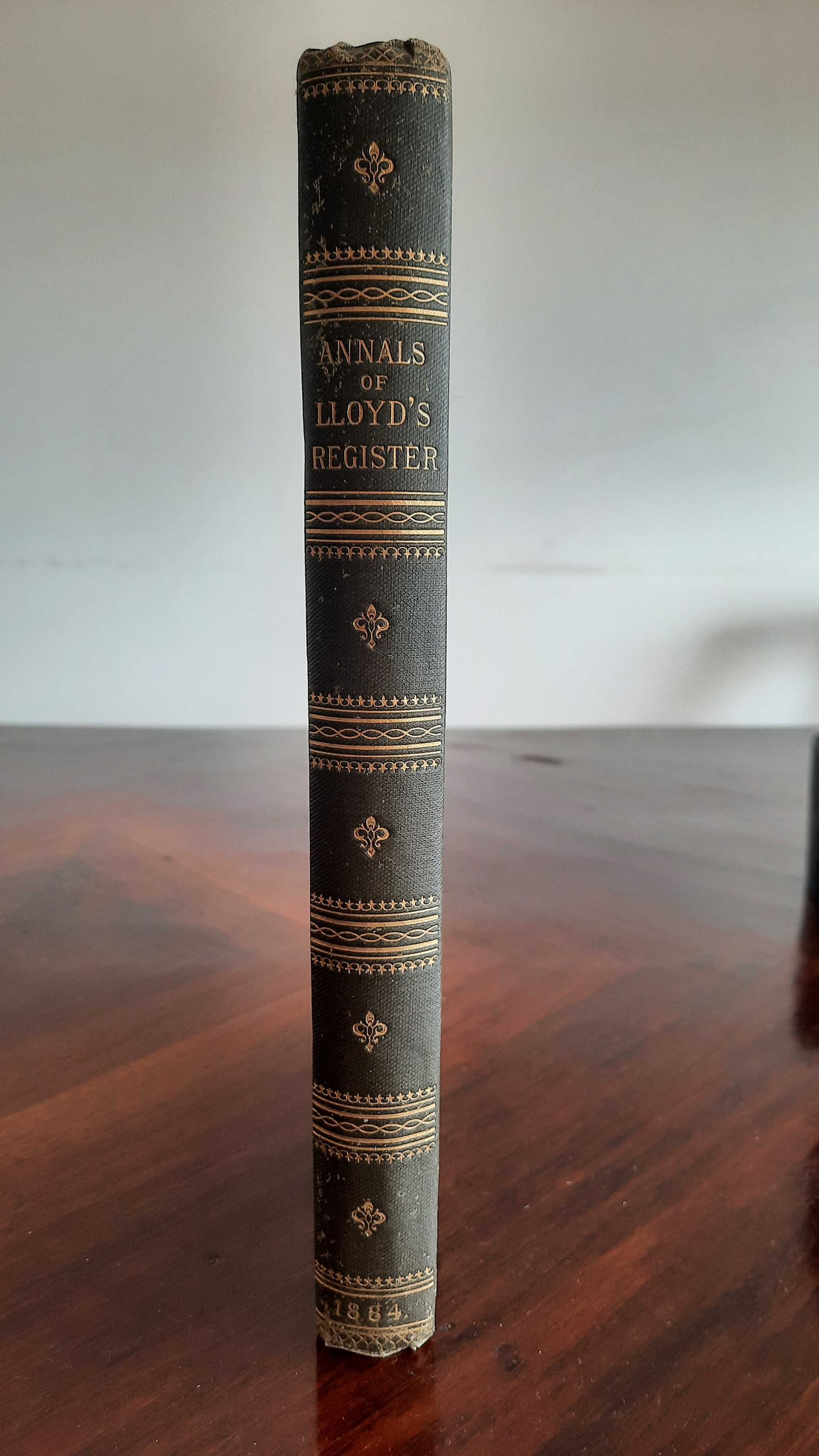 LIVRO Séc. XIX - ANNALS of Loyd's Register of Shipping 1884 - 50th an.