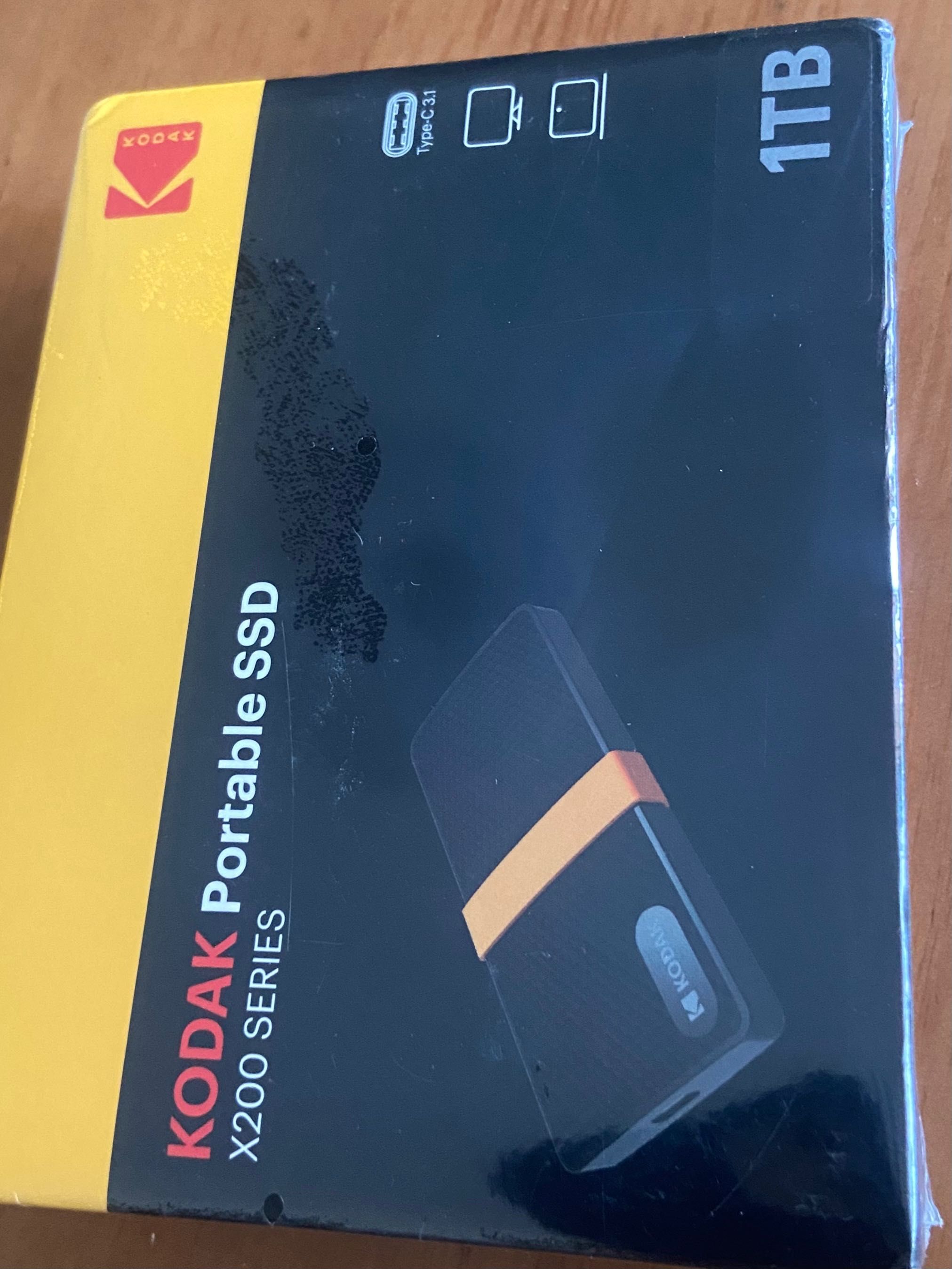 Kodak X200 SSD 1TB портативный диск внешний портативний накопичувач