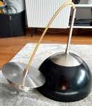 Lampa wicząca żyrandol czarna