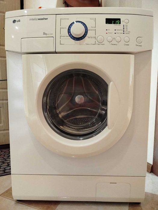 Пральна машина LG WD-10180N IntelloWasher, 5кг