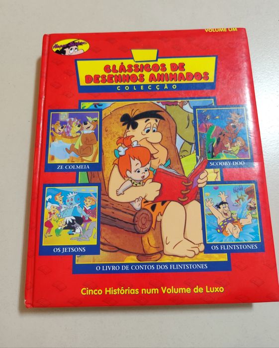 Livro: Clássicos de Desenhos Animados - Flinstones (398 páginas)