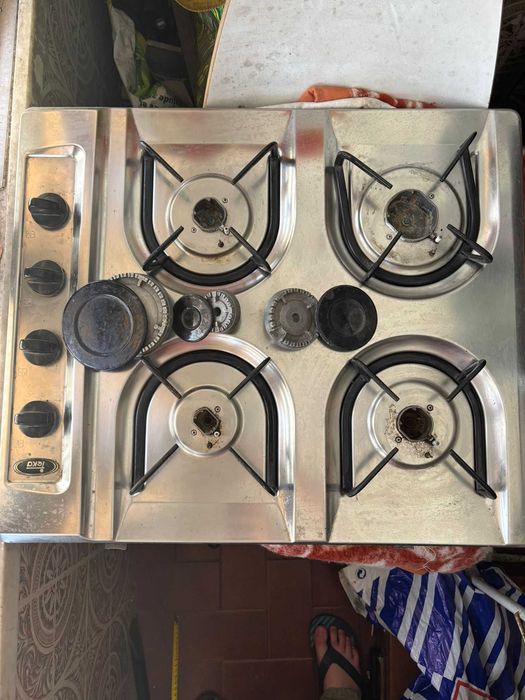 Placa de fogão gás Teka 4 bicos