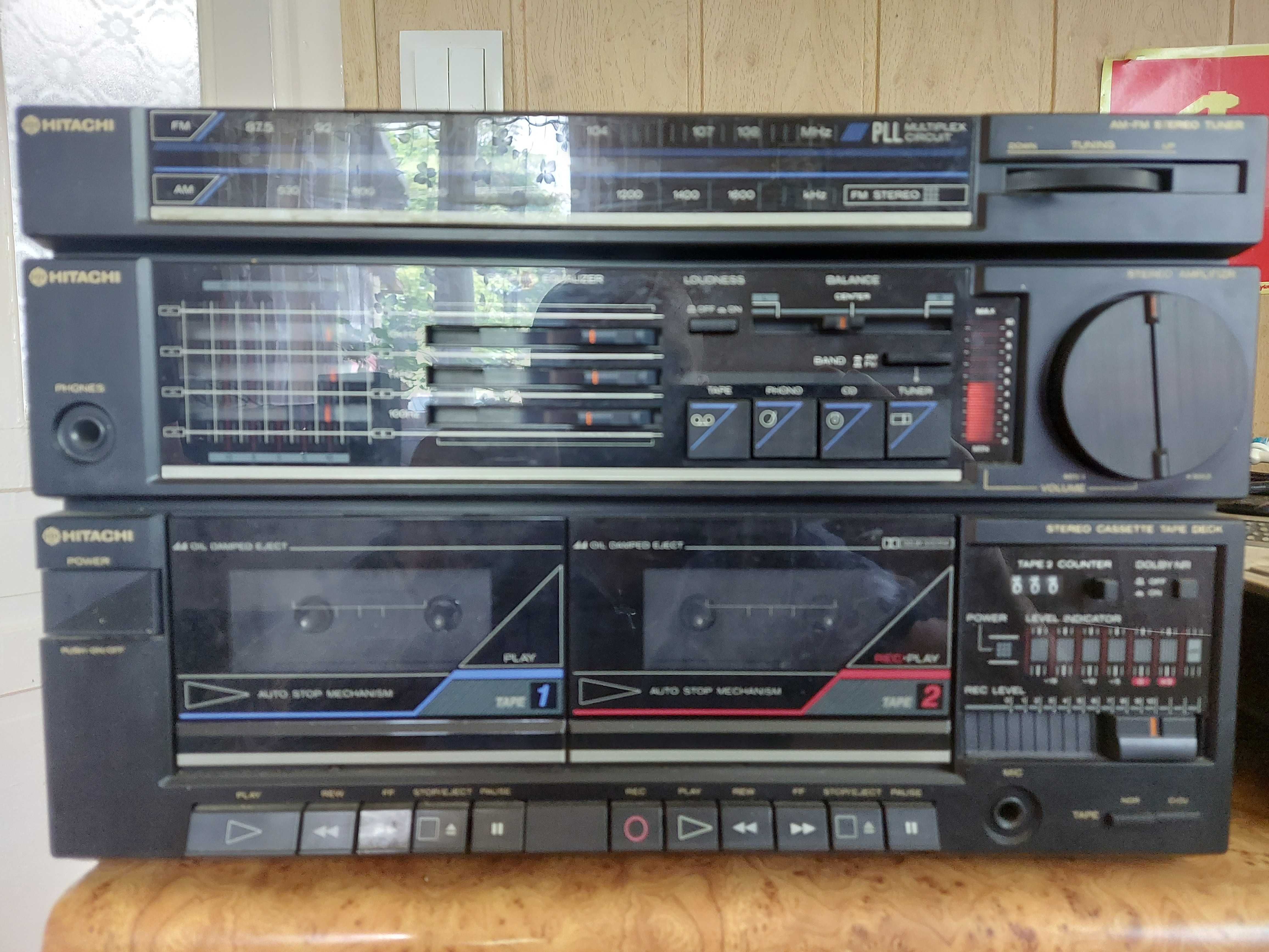 Retro Hi-Fi system Hitachi HRD-MD16