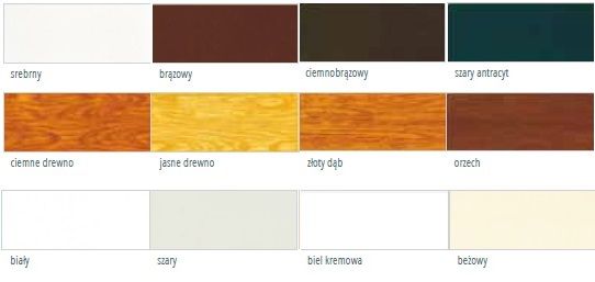 Brama Rolowana PA77 Aluprof 10 kolorów 400x270