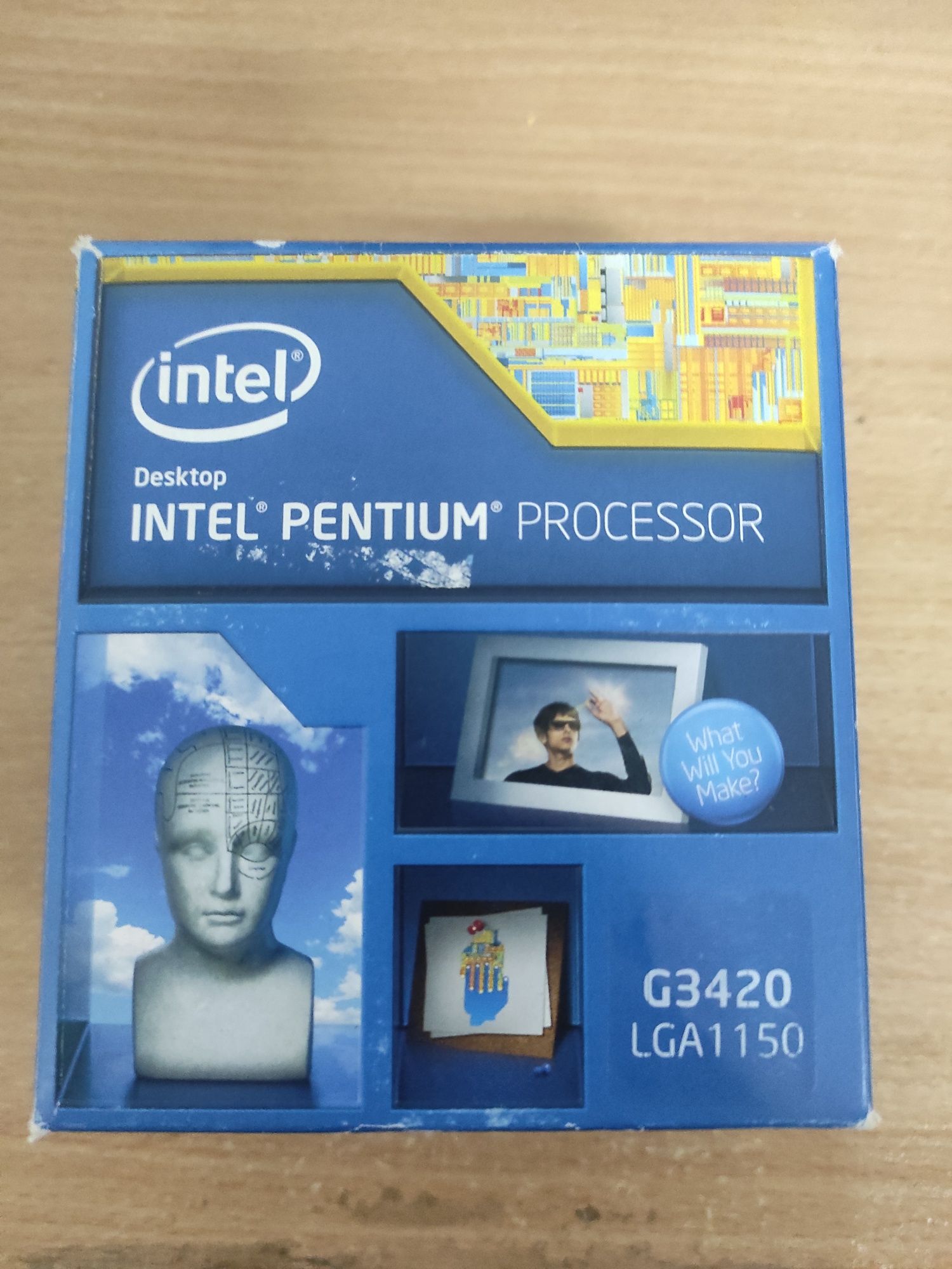Боксовий кулер + процесор celeron dual core e1200 s775