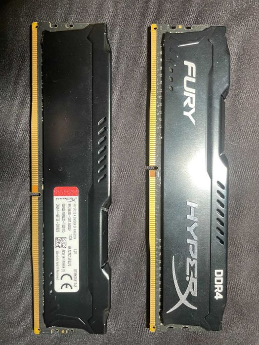 Memórias RAM Hyperex FURY 16Gb (8x2) DDR4