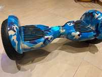 HOVERBOARD 10.5'' led Bluetooth camouflage blue