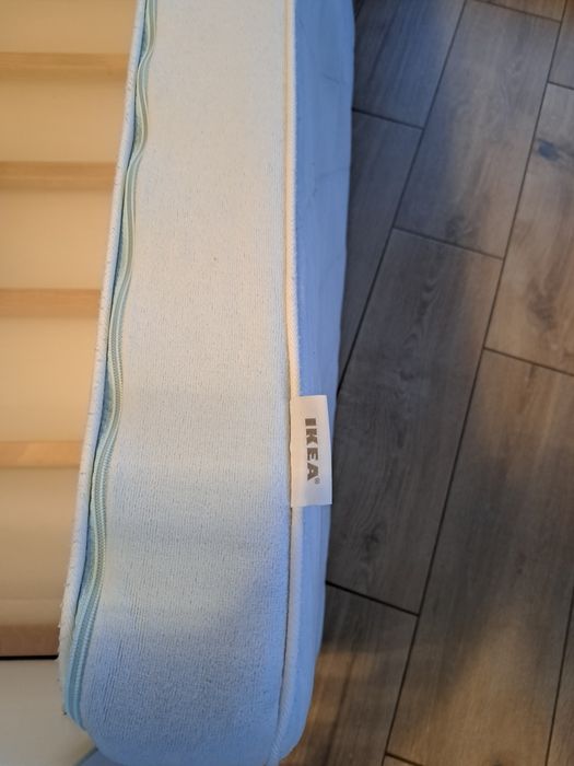 ŁÓŻECZKO IKEA komplet z materacem IKEA