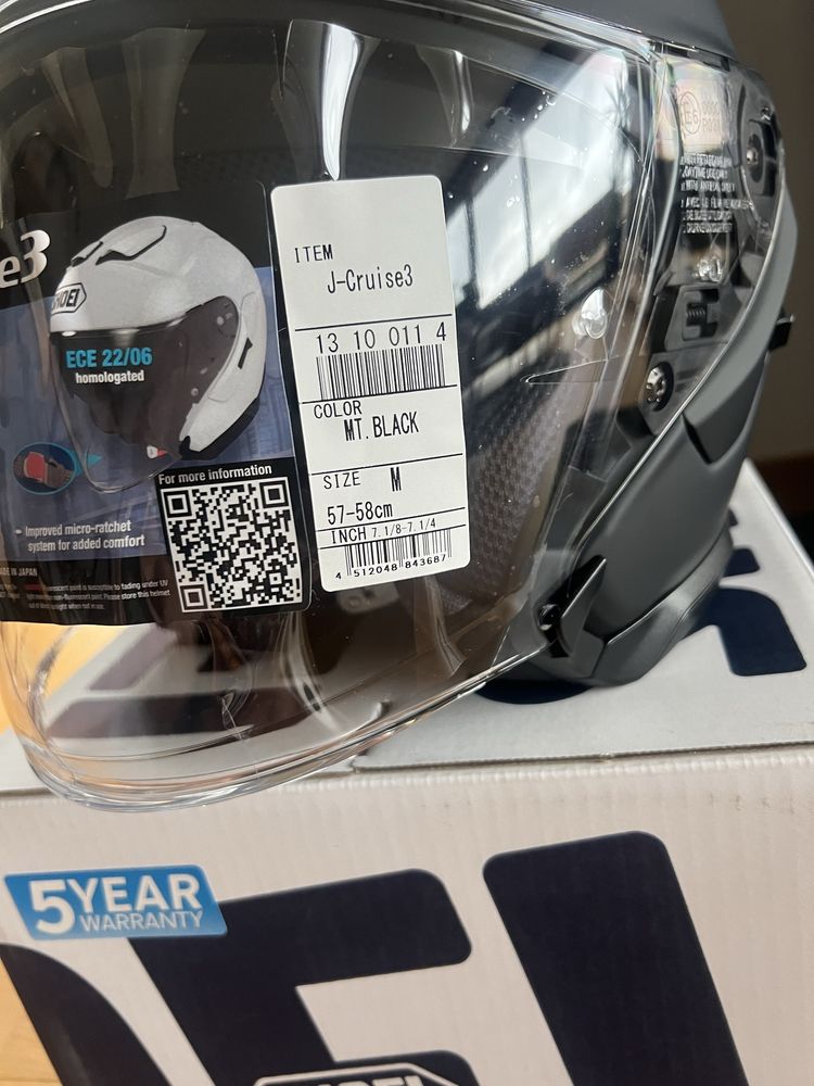 Kask motocyklowy Shoei J-Cruise 3 r. M