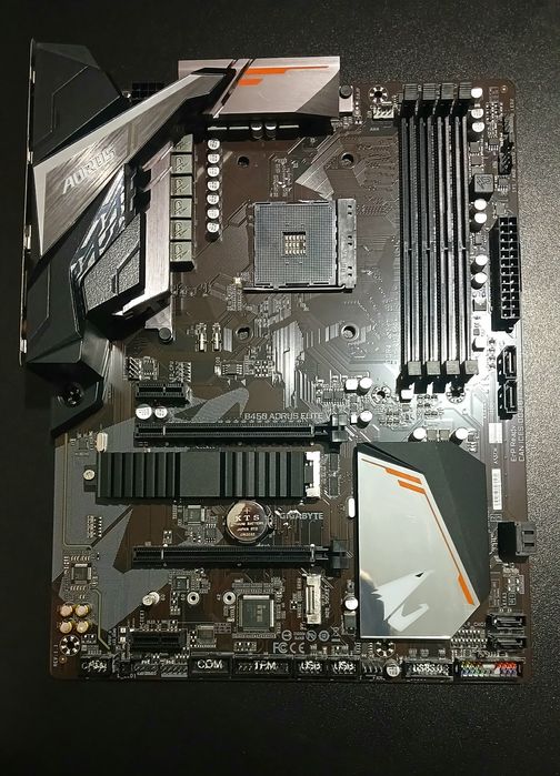 Материнська плата Gigabyte B450 AORUS ELITE V2 (sAM4, AMD B450)