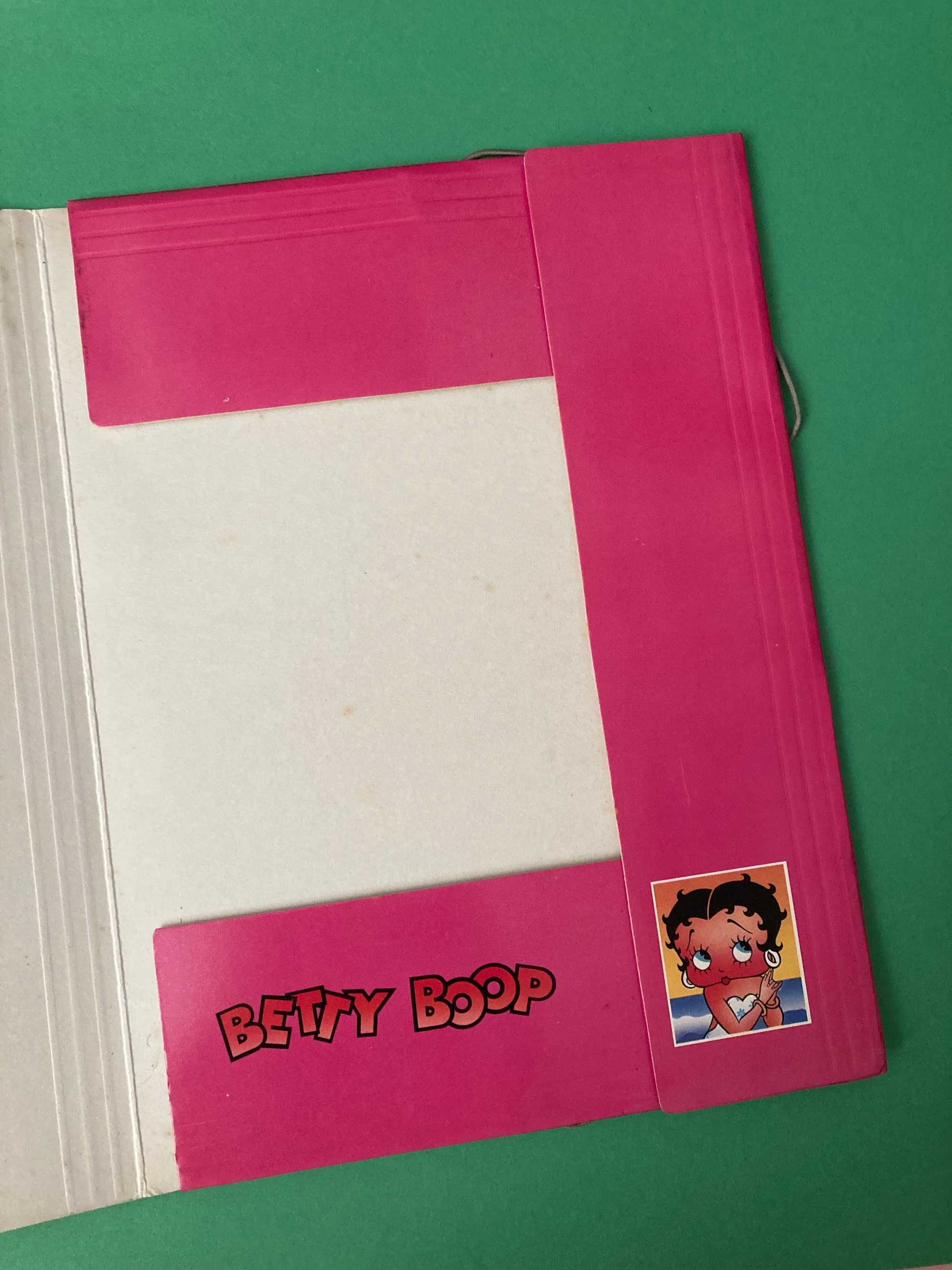 Capa Escolar de Elásticos da Betty Boop Anos 80 Ambar