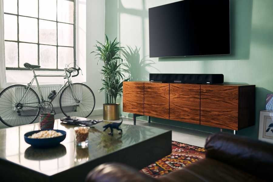 Soundbar Sennheiser Ambeo Max model z ekspozycji sklepu
