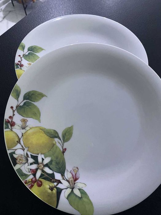 Duże talerze porcelanowe