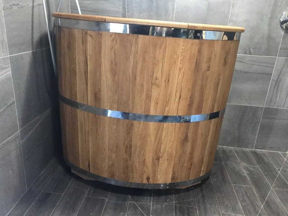Продам купель дубовая с вставкой 140-90