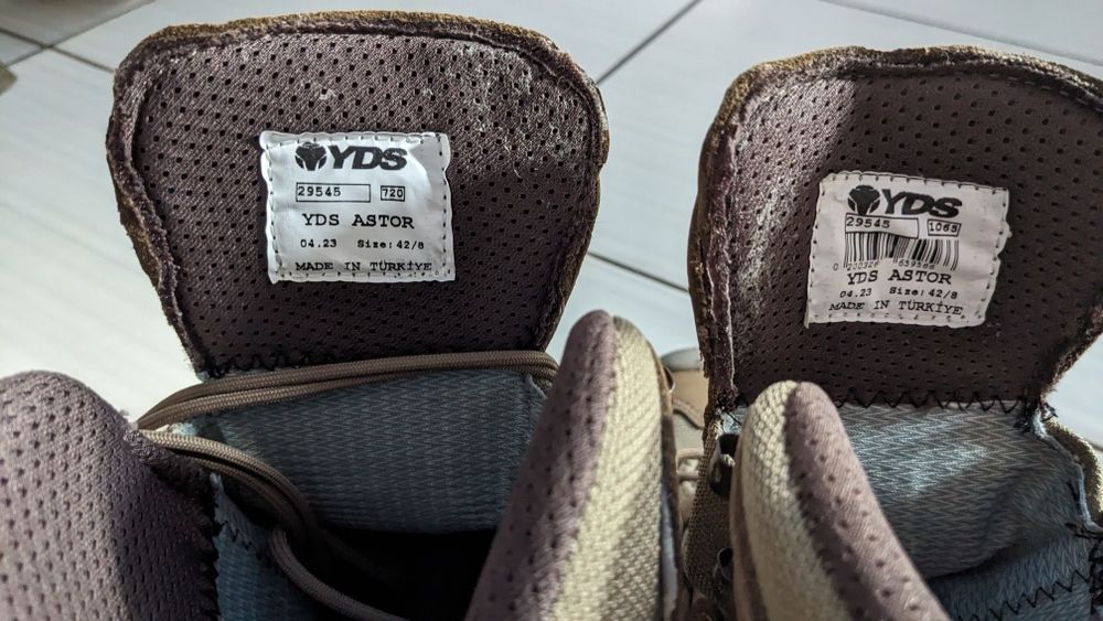 Британські тактичні берці, 42 розмір