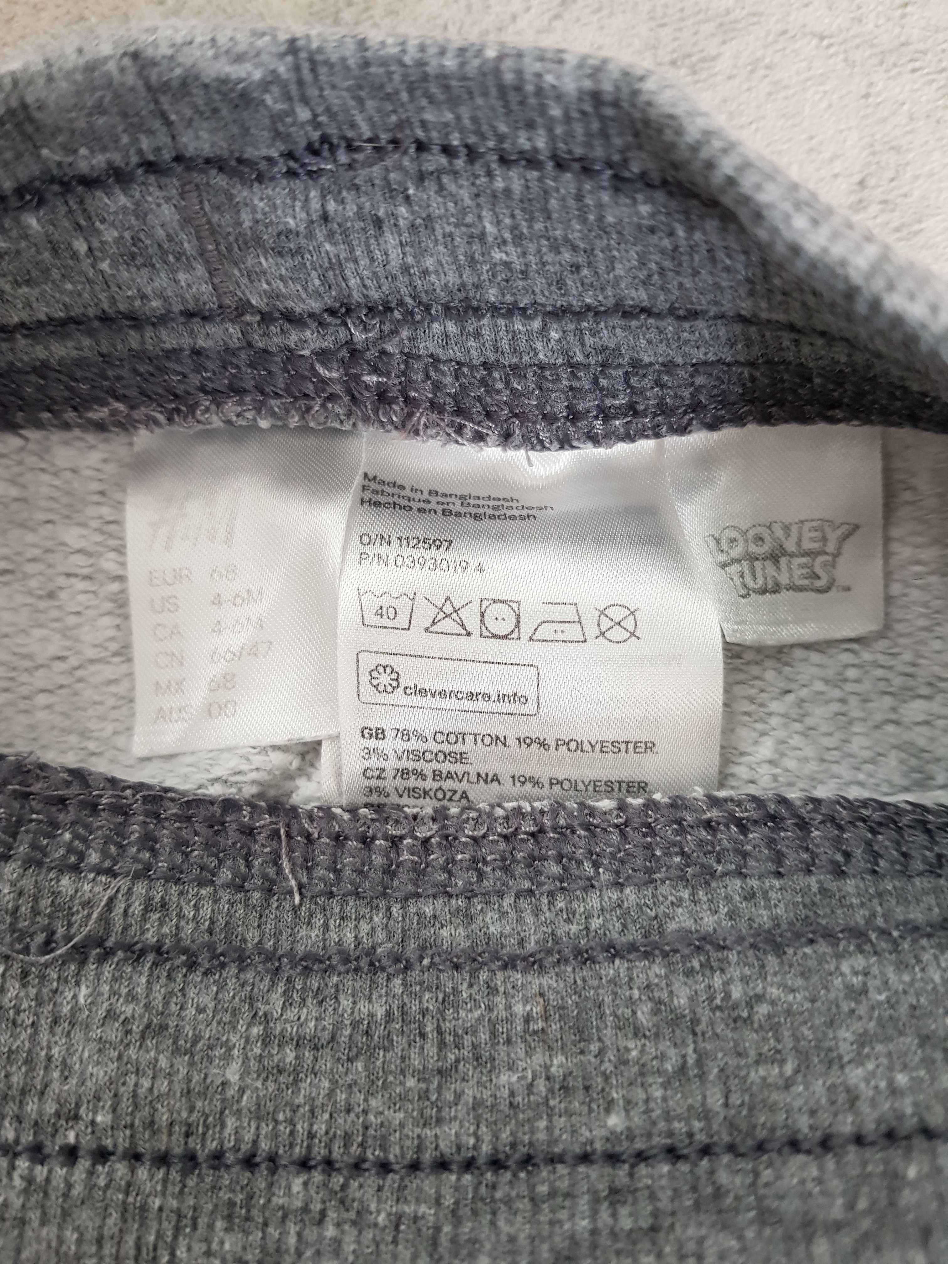 Dresik Disneya szary H&M roz 68