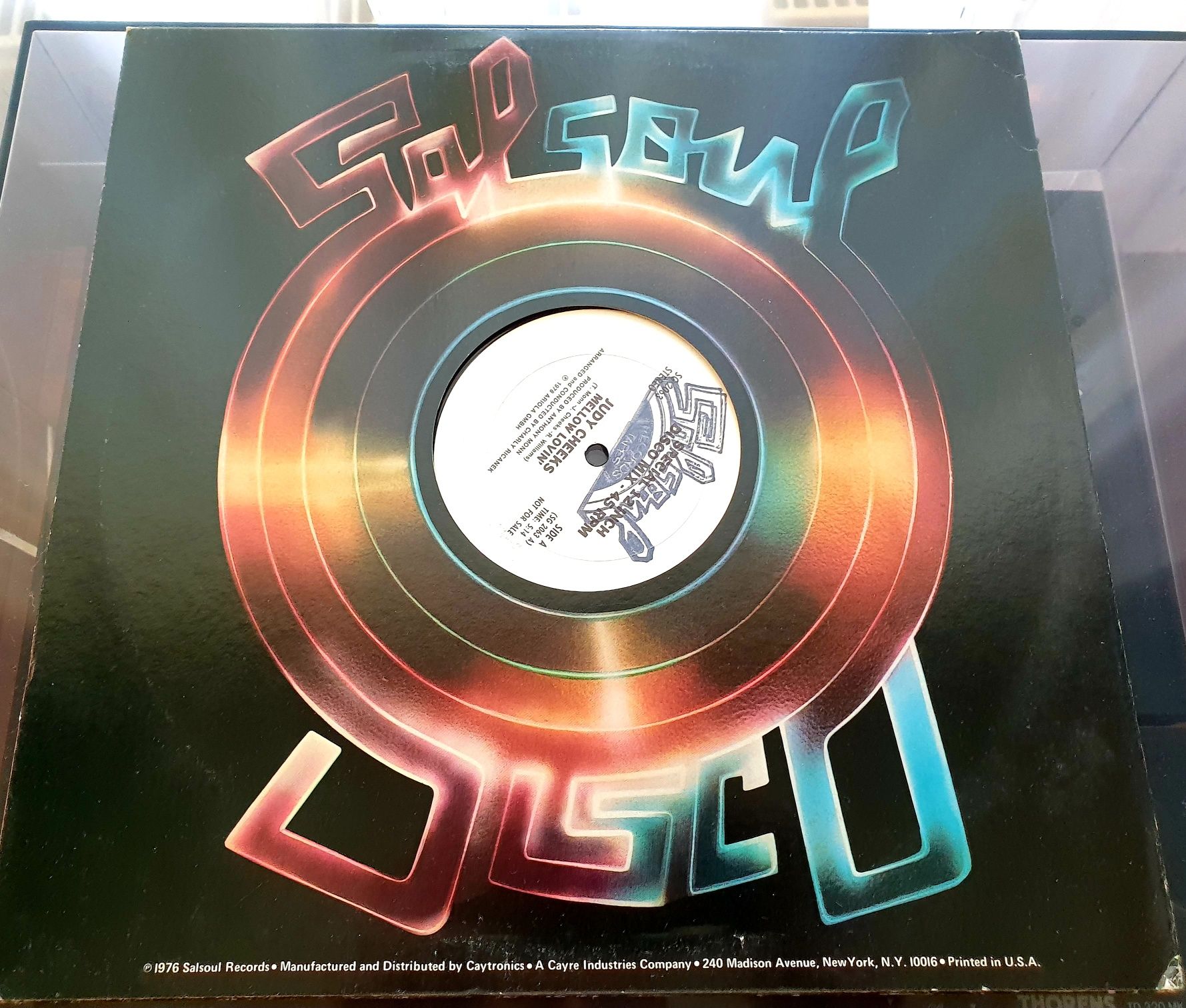 Judy Cheeks ‎– Mellow Lovin / Vinyl, 12", 45 RPM, Promo / винил